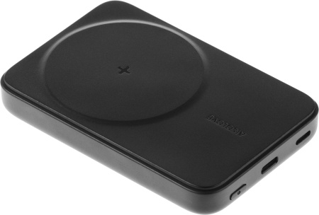 Внешний аккумулятор Power Bank SOLOVE 5000mAh Magnetic MagSafe 20W (W12 Black) , черный