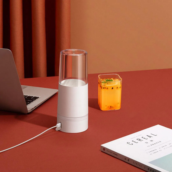 Cоковыжималка блендер Xiaomi Mijia Portable Juicer Cup 300ml, White (MJZZB01PL)