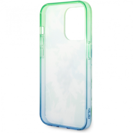 Чехол CG Mobile U.S. Polo PC/TPU Dye Palm Doulble Horse logo Hard для iPhone 14 Pro, цвет Зеленый