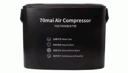 Автомобильный компрессор Xiaomi 70mai Air Compressor Midrive TP01