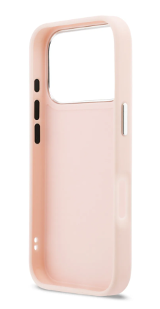 Чехол Lagerfeld PU Smooth Sketch Karl&Choup Metal Cam with Cardslot Hard Pink для iPhone 17 Pro