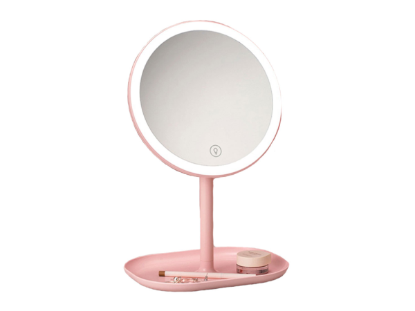 Зеркало для макияжа с подсветкой Xiaomi Jordan&Judy LED Makeup Mirror Pink (NV529)