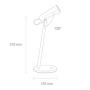 Настольная лампа Xiaomi Rechargeable LED Table Lamp White MJTD03YL