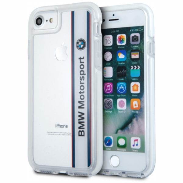 Чехол CG Mobile BMW Motorsport Shockproof Hard PC для iPhone 7/8/SE 2020, цвет Белый (BMHCP7SPVWH)