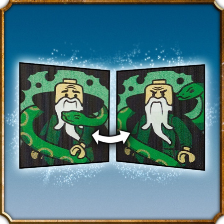 Конструктор LEGO Harry Potter - Знамя факультета Слизерин (76410)