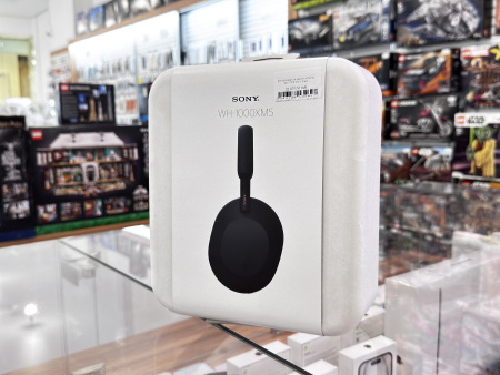Беспроводные наушники с шумоподавлением Sony (WH-1000XM5) Black, черный