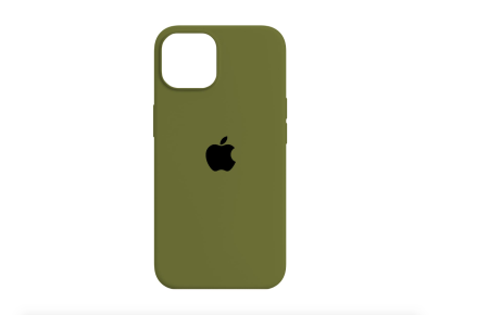 Чехол Silicone Case для iPhone 14 Pine Green, цвет Сосновый зеленый