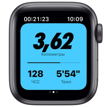 Apple Watch Nike SE (2021), 40mm, Space Gray Aluminum Case with Anthracite/Black Nike Sport Band