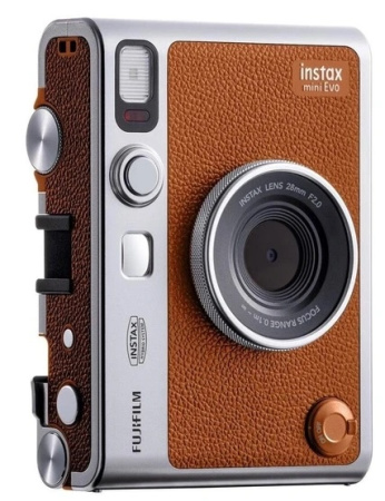 Фотоаппарат моментальной печати Fujifilm Instax Mini EVO Brown, коричневый