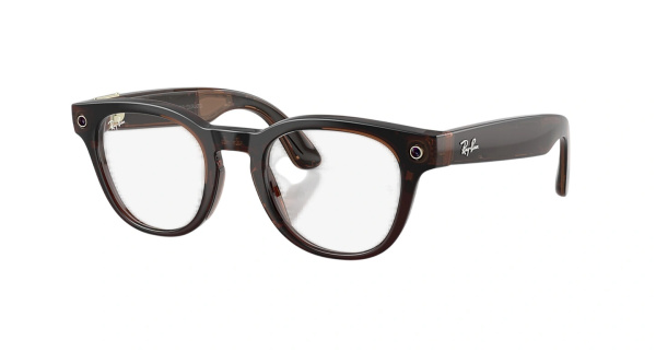 Умные очки Ray-Ban Meta Scriber Optics Gen 2, RW7002, Shiny Transparent Umber
