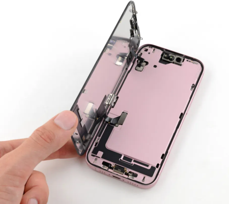Замена стекла дисплея (с сохранением Матрицы) на iPhone 15