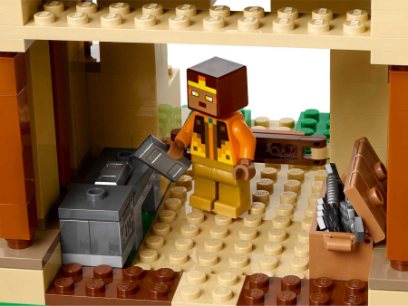 Конструктор LEGO Minecraft - Крепость Железного Голема (21250)