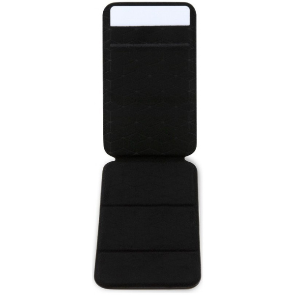Магнитный картхолдер BMW Wallet MagSafe Cardslot Stand M-Collection PU with metal logo, цвет Черный (BMWCSMMPGK)