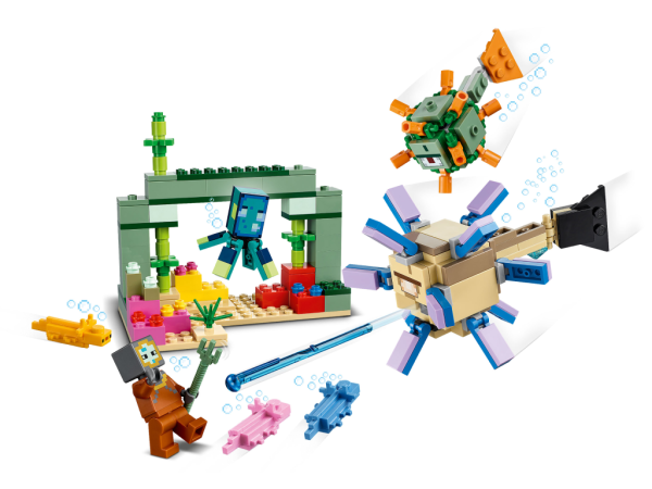 Конструктор LEGO Minecraft - Битва со стражем (21180)