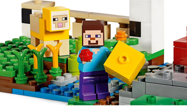 Конструктор LEGO Minecraft - Шерстяная ферма (21153)