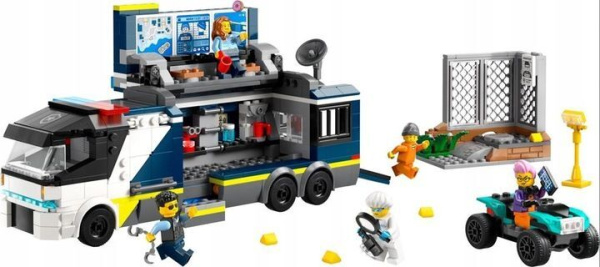 Конструктор LEGO City - Полицейский грузовик с криминальной лабораторией (60418)