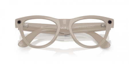 Умные очки Ray-Ban Smart Glasses Skyler Shiny Chalky Gray / Transition Sapphire, RW4010, размер L