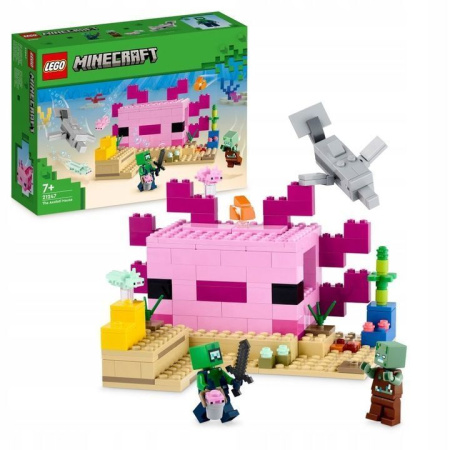 Конструктор LEGO Minecraft - Дом Аксолотля (21247)
