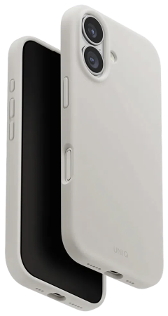 Чехол Uniq LINO Mist Grey (Magsafe) для iPhone 17