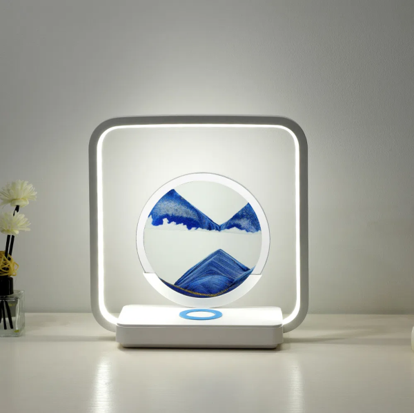 Декоративный ночник Quicksand Table Lamp, Синий