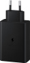 Сетевое зарядное устройство Samsung EP-T6530, USB-A, 2xUSB-C, 65Вт, 3A, черный