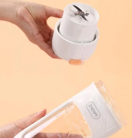 Соковыжималка комбинированная Xiaomi Zhenmi Portable Juicer Cup 340ml, White (ZMGZ-J5)