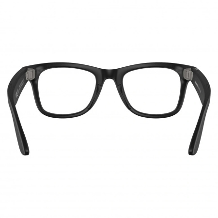 Умные очки Ray-Ban Smart Glasses Wayfarer Shiny Matte Black / Transitions Graphite Green, RW4008, с автозатемнением, размеры M и L
