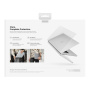 Чехол Uniq Claro для MacBook Air 13'' (2022 M2), прозрачный, Matte Clear (MA13(2022)-CLAROMCLR)