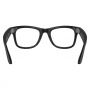 Умные очки Ray-Ban Smart Glasses Wayfarer Shiny Matte Black / Transitions Graphite Green, RW4008, с автозатемнением, размеры M и L
