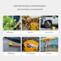 Набор для уборки Xiaomi HOTO Outdoor Wash Kit (ведро складное, тряпка, губка), Желтый