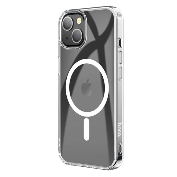 Чехол Hoco Magnetic для Apple iPhone 14 Plus, TPU, цвет  Прозрачный (0L-00055983)