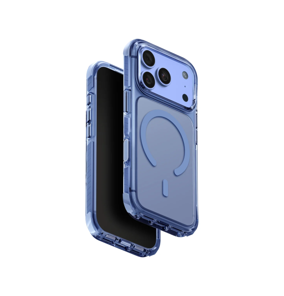 Чехол Uniq Combat Polar Blue (MagSafe) для iPhone 18 Pro/17 Pro