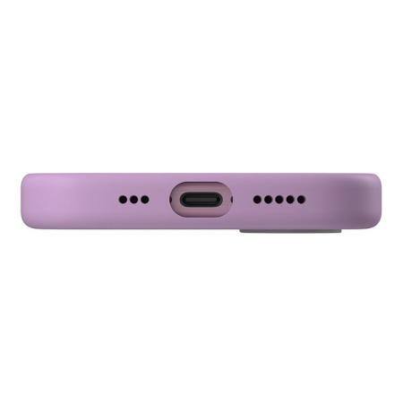 Чехол Uniq силиконовый LINO Grape Pink (Magsafe) для iPhone 16