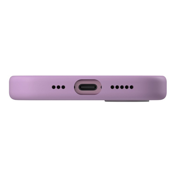Чехол Uniq силиконовый LINO Grape Pink (Magsafe) для iPhone 16