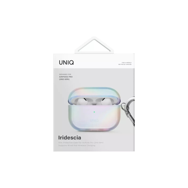 Чехол Uniq Iridescia (holographic) Holo Quartz для Airpods Pro 2