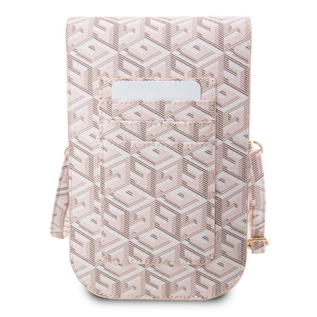 Guess для смартфонов сумка Wallet Bag G CUBE Pink (GUWBHGCFSEP)