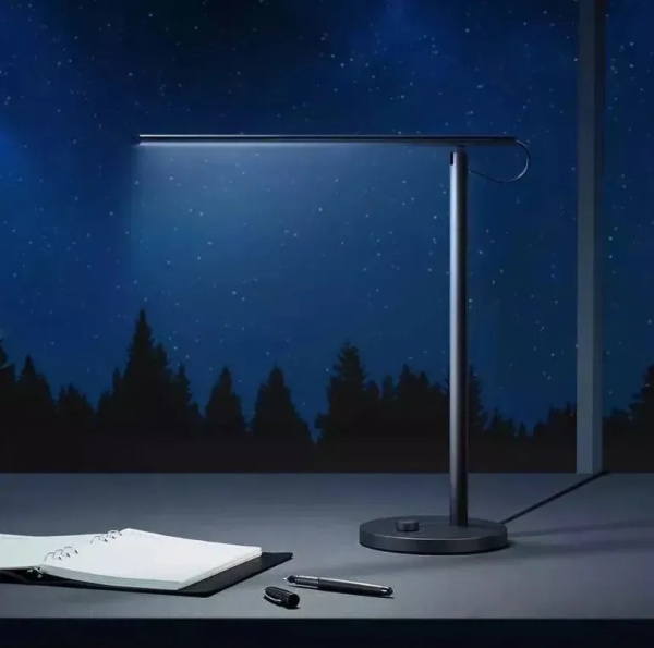 Настольная лампа светодиодная Xiaomi Mijia LED Desk Lamp 1S MJTD01SSJNYL, Черный (CN)