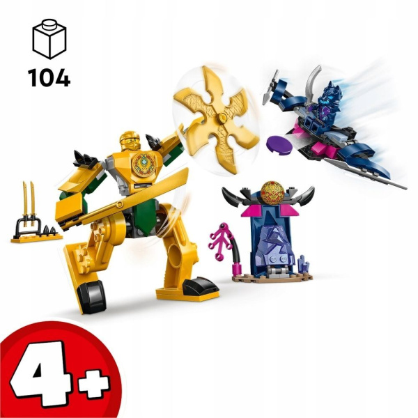 Конструктор LEGO Ninjago - Боевой мех Арины (71804)