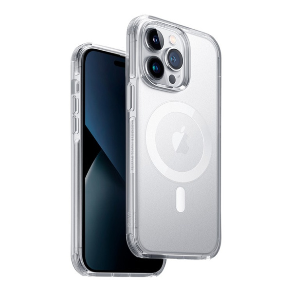 Чехол Uniq Combat MagClick Charging для iPhone 14 Pro Max, Satin Clear