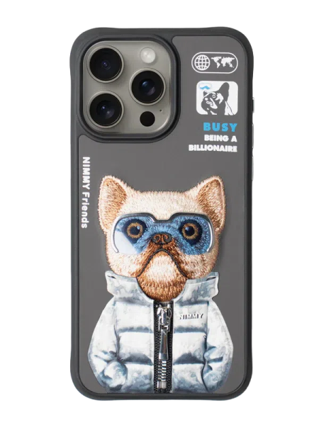 Чехол Nimmy Cool Cute для iPhone 14 Pro Max, Little Rich Tycoon