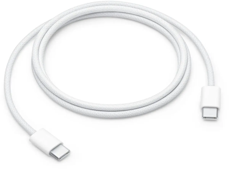 Кабель Apple [USB-C - USB-C] 100см 60W (MQKJ3), из комплекта